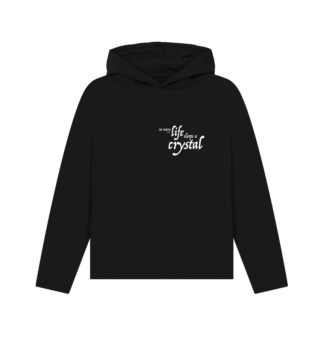 Black Recycled Hoody