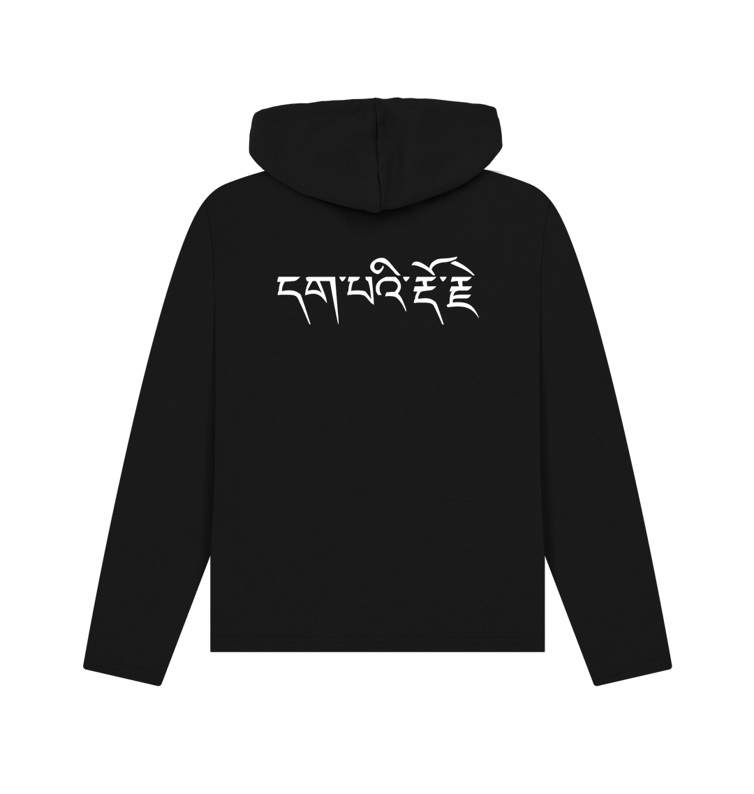Black Recycled Hoody