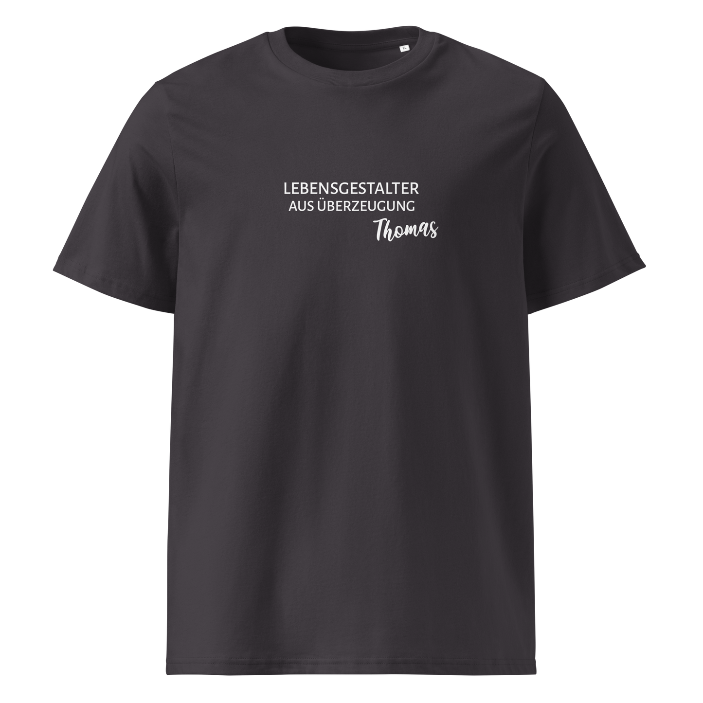 Lebensgestalter(in) *NAME - Unisex-Bio-Baumwoll-T-Shirt