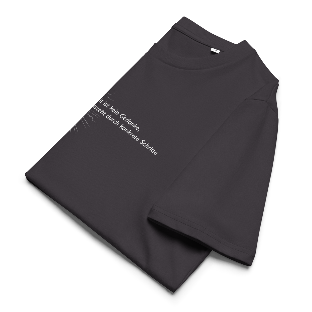 Schritte - Unisex-Bio-Baumwoll-T-Shirt