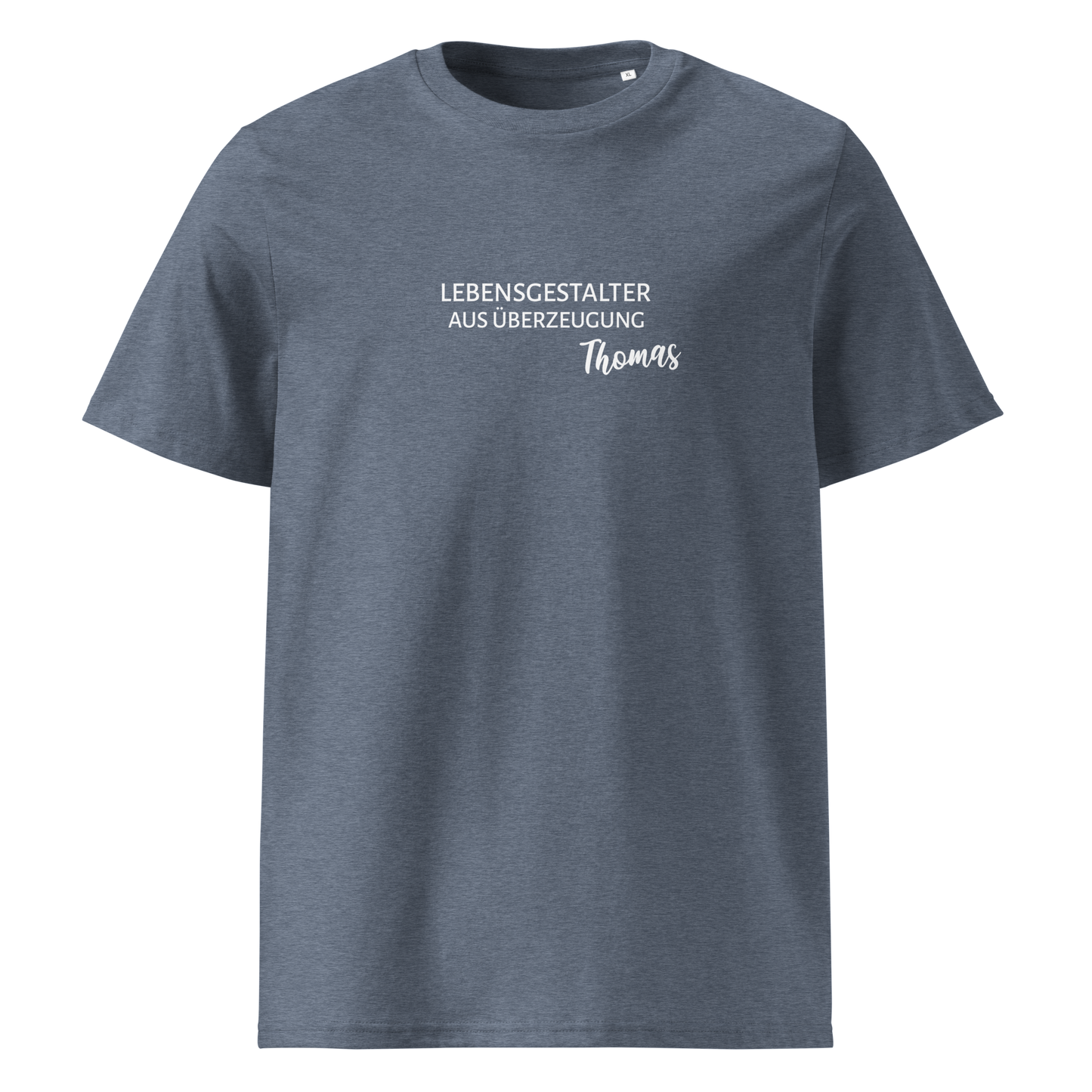 Lebensgestalter(in) *NAME - Unisex-Bio-Baumwoll-T-Shirt
