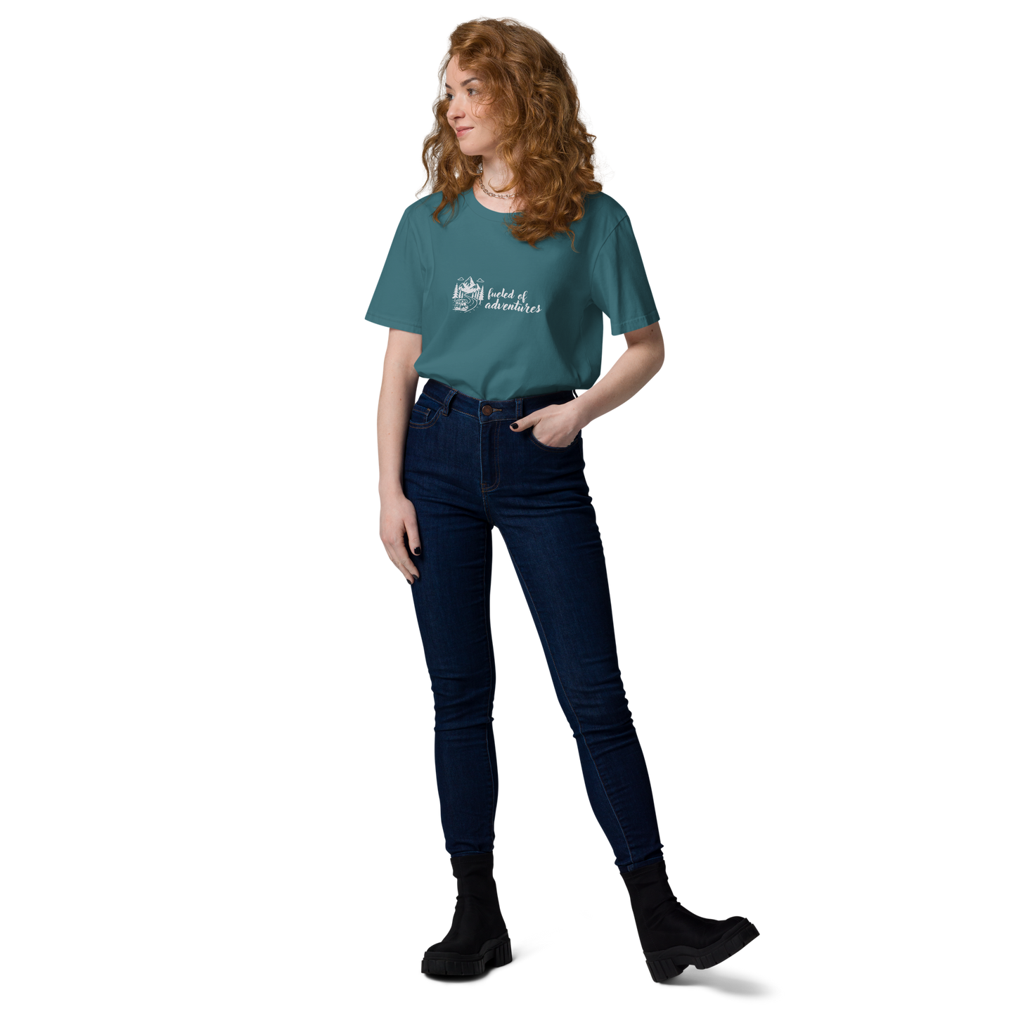 Fueled of Adventures - T-Shirt aus Premium-Baumwolle