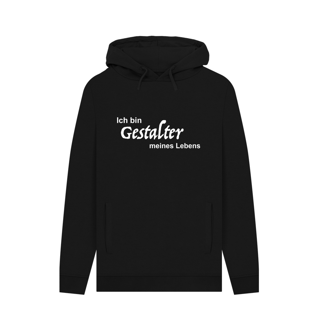 Black Gestalter - 100% Bio Men's Remill\u00ae Hoodie