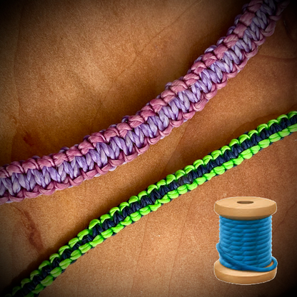 Armband - Dunkelgrünes mit Schiebeknoten