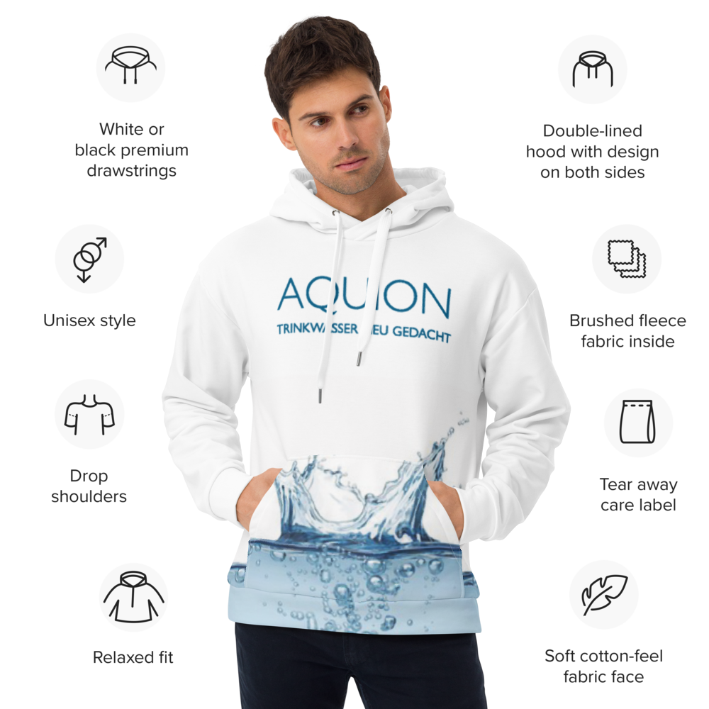 Aquion - Unisex-Kapuzenpullover