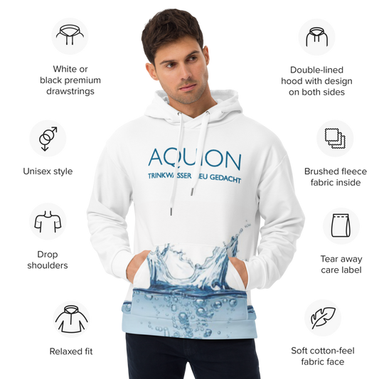 Aquion - Unisex-Kapuzenpullover