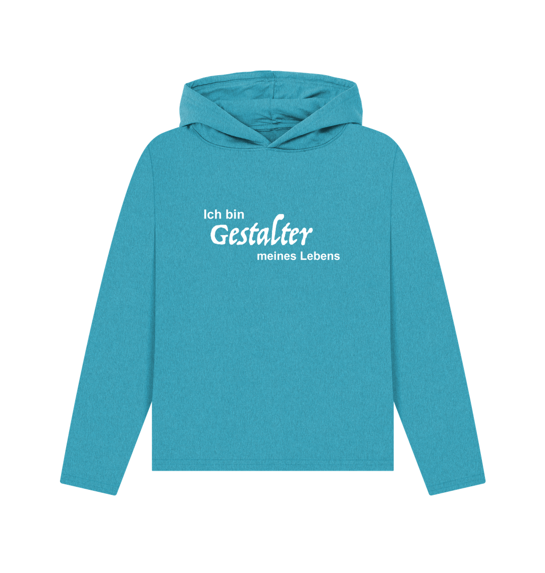 Ocean Blue Gestalter Women's Remill\u00ae Relaxed Fit Hoodie