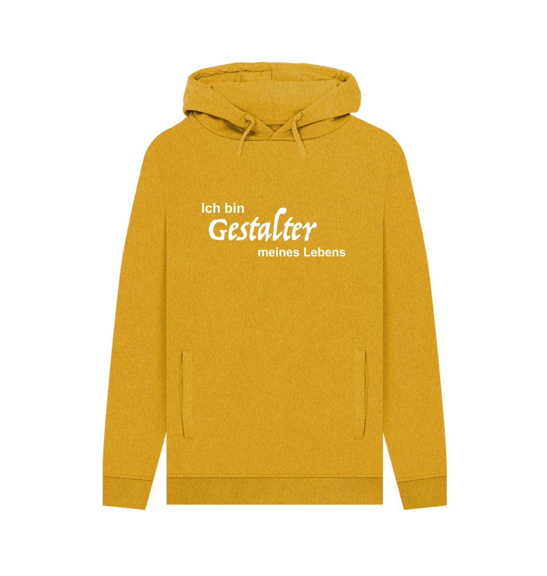 Sunflower Yellow Gestalter - 100% Bio Men's Remill\u00ae Hoodie