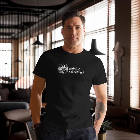 Fueled of Adventures - T-Shirt aus Premium-Baumwolle