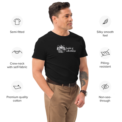 Fueled of Adventures - T-Shirt aus Premium-Baumwolle