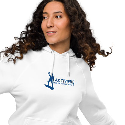 Aquion / Aktiviere - Unisex Bio-Raglan-Hoodie