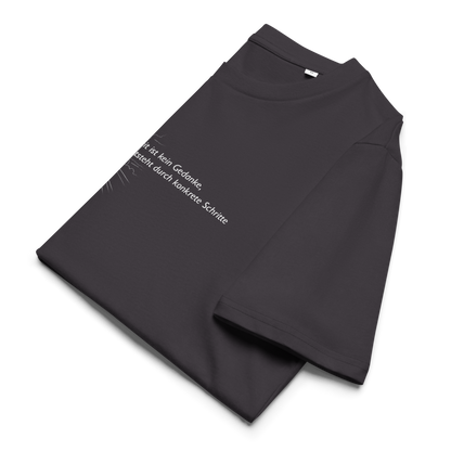 Schritte - Unisex-Bio-Baumwoll-T-Shirt