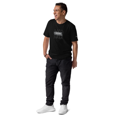 brothers WWG1WGA - Unisex-Bio-Baumwoll-T-Shirt / schwarz