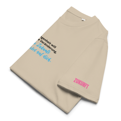 Zukunft - Unisex-Bio-Baumwoll-T-Shirt