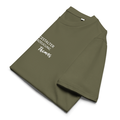 Lebensgestalter(in) *NAME - Unisex-Bio-Baumwoll-T-Shirt