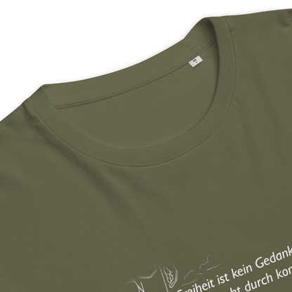 Schritte - Unisex-Bio-Baumwoll-T-Shirt